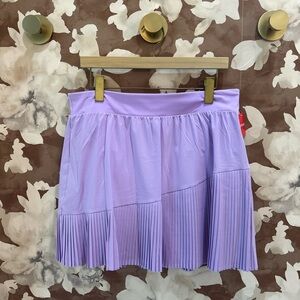 SPANX Yes, Pleats! Skort, 14” Lavender Lust